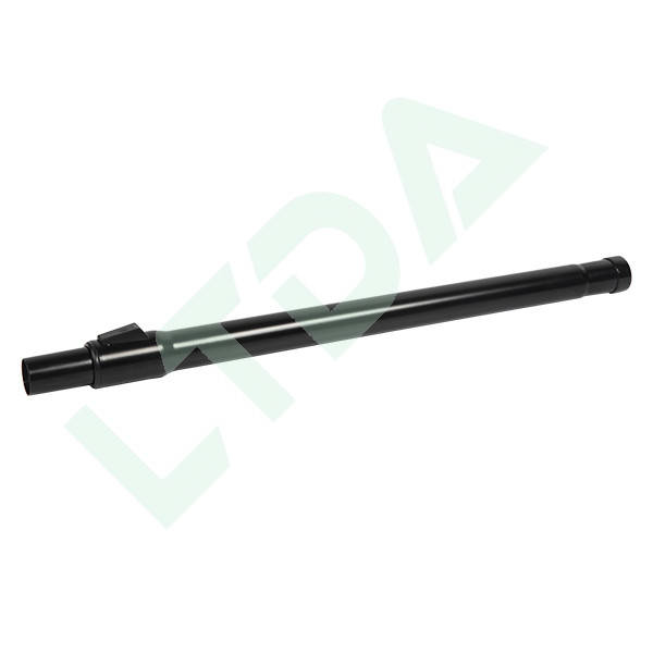 Canne télescopique aluminium noir 64-104cm sans trou d'ergot diam 32mm VAR