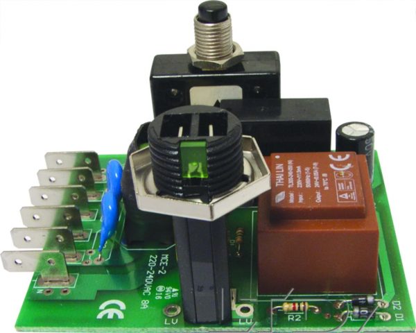 Platine moteur avec disjoncteur 15A