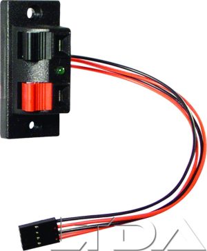 Connecteur basse tension avec LED pour série E.GS. H. sauf GS71