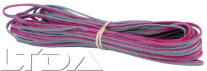 Cable électrique basse tension. 2 conducteurs 0.5 mm²  ( prix au mètre )