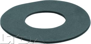 Joint de moteur diam. ext 140 mm. diam. int 64 mm. mousse épaisseur 3 mm