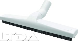 Brosse plate de 36 cm grise. roulettes. crin naturel. diam. 32 mm - ITL