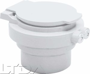 * Prise d'aspiration Service couleur blanche -VAR