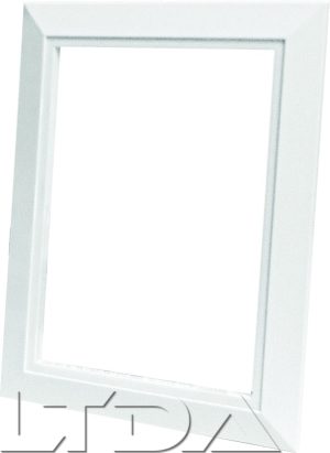 Cadre enjoliveur pour prise DECO. couleur blanche.