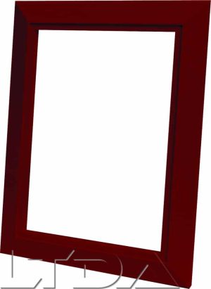 Cadre enjoliveur pour prise DECO. couleur rouge.