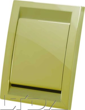 Prise d'aspiration DECO. couleur amande.