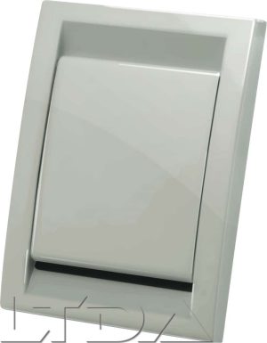 Prise d'aspiration DECO. couleur grise.