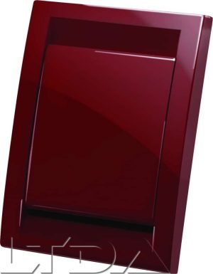 Prise d'aspiration DECO. couleur rouge.