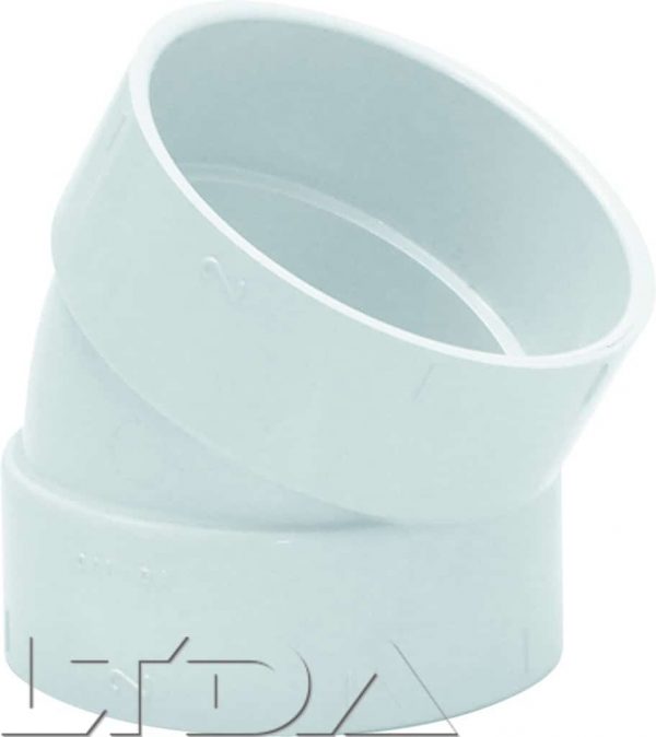 Coude 30° blanc FF