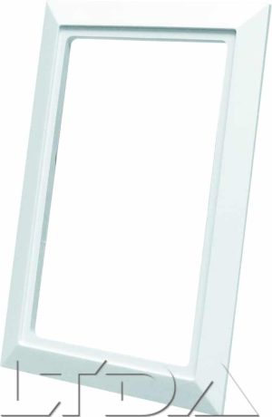 Cadre enjoliveur pour prise VACULINE blanc.