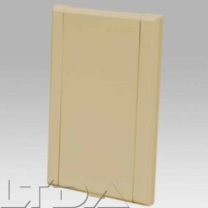 Prise d'aspiration rectangulaire Vaculine. couleur amande  - AJG