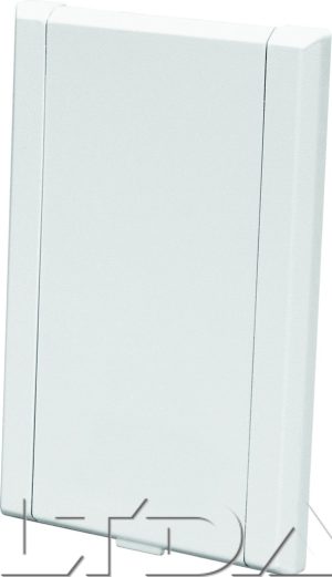 Prise d'aspiration rectangulaire Vaculine. couleur blanche  - AJG