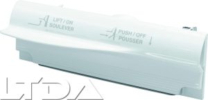 Prise d'aspiration VACUSWEEP pour plinthe. couleur blanche.