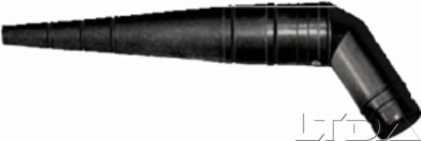 Capteur cônique coude poignée 220mm diamètre 38mm