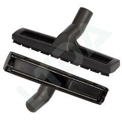 Brosse plate crin synthétique avec roulettes. largeur 285 mm. diam 32 mm - VAR