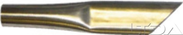 Suceur plat biseauté 28cm en métal diamètre 38mm