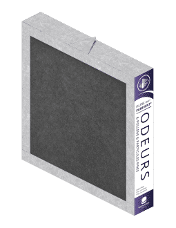 Filtre à particules fines et odeurs PUREVENT