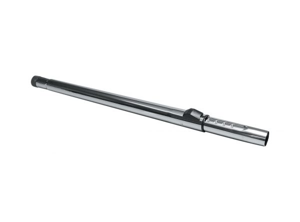 Canne télescopique chromée 2x50 cm avec bague nylon, diam. 32 mm - VAR