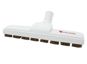 * Brosse plate de 30 cm grise. roulettes. crin naturel. Ø 32 mm - CYC