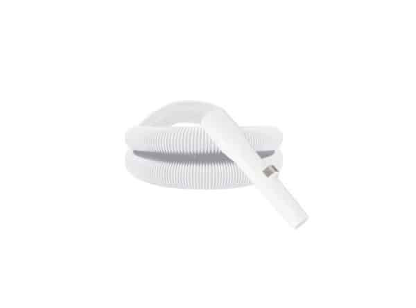 Flexible auxiliare extensible de 4 mètres pour Wally, couleur blanc.
