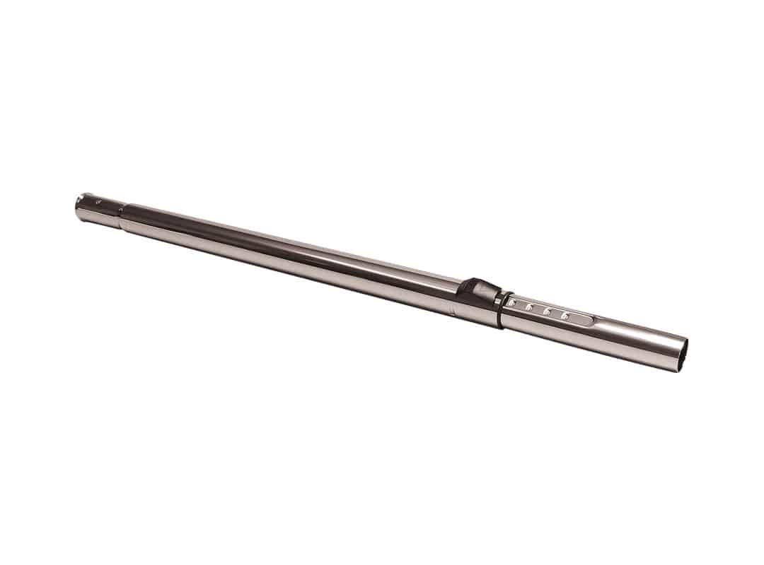 Canne télescopique chromée. 64-104 cm avec trou d'ergot. diam. 32 mm - ITL